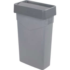 Carlisle, TrimLine, Square, ABS, 23 gal, Gray, Receptacle Lid