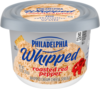 Philadelphia Roasted Red Pepper Whipped Cream Cheese, 7.5 Oz