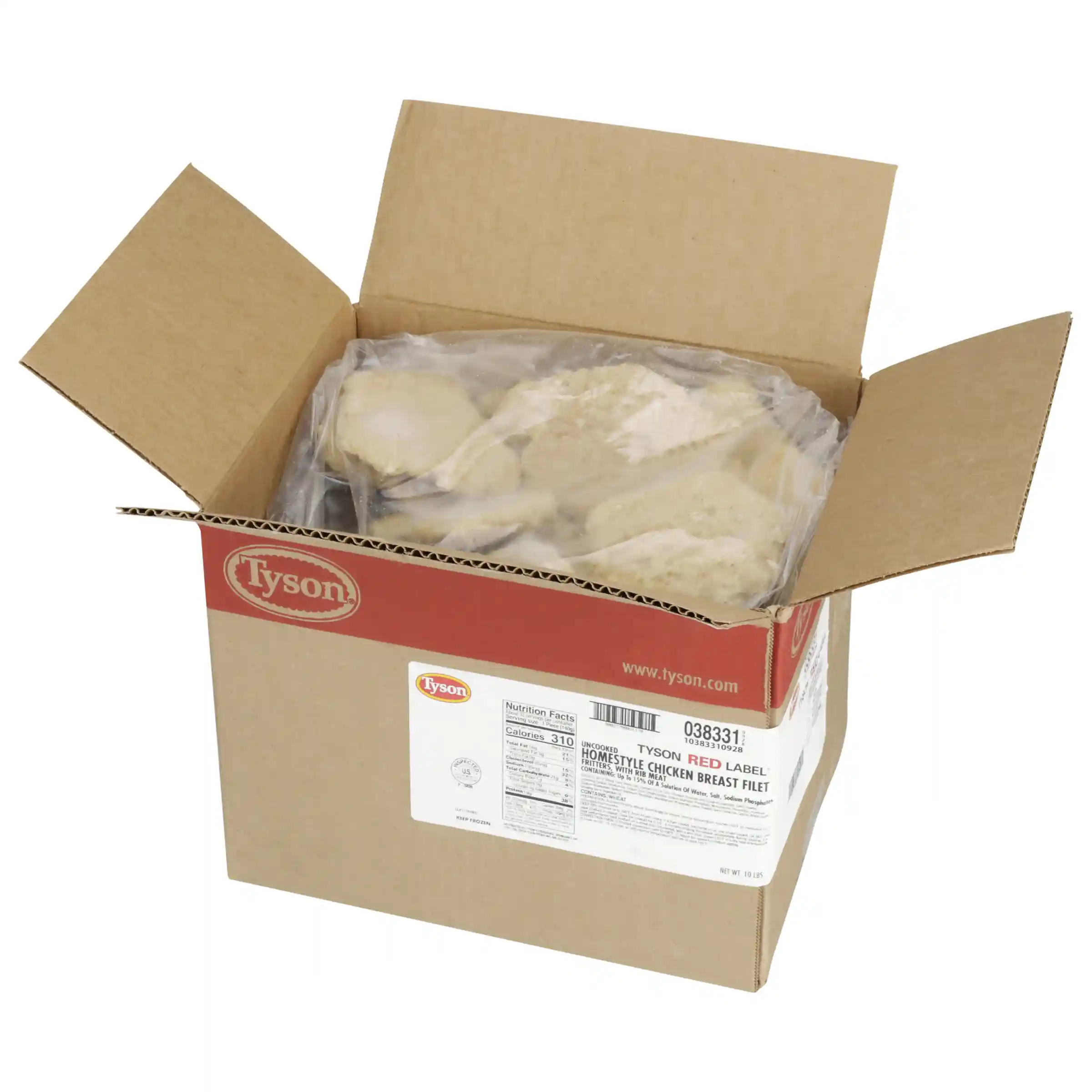 Tyson Red Label® Uncooked Homestyle Chicken Breast Filet Fritters, 5 oz._image_4