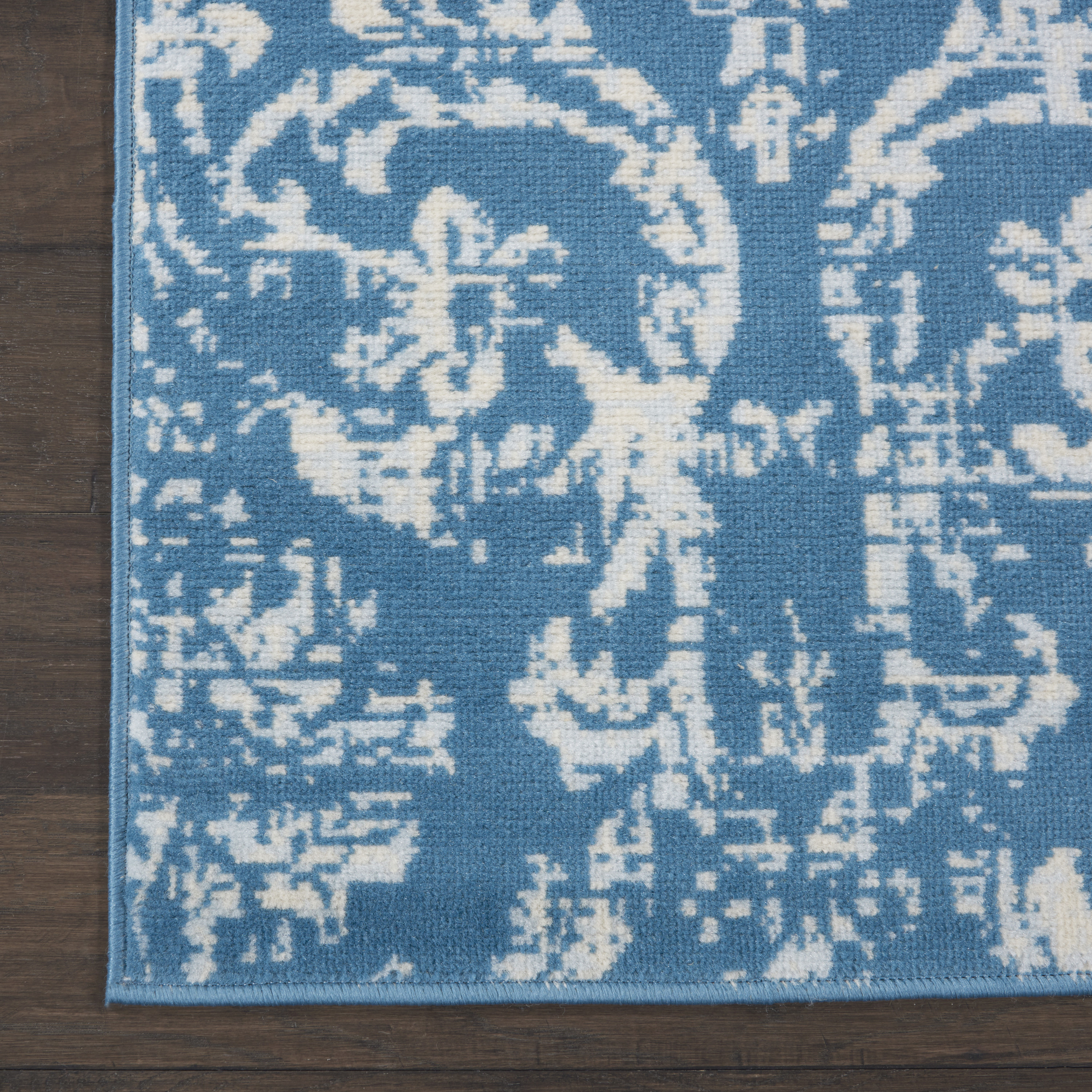 Nourison Jubilant 2' x 4' Blue Vintage Indoor Rug