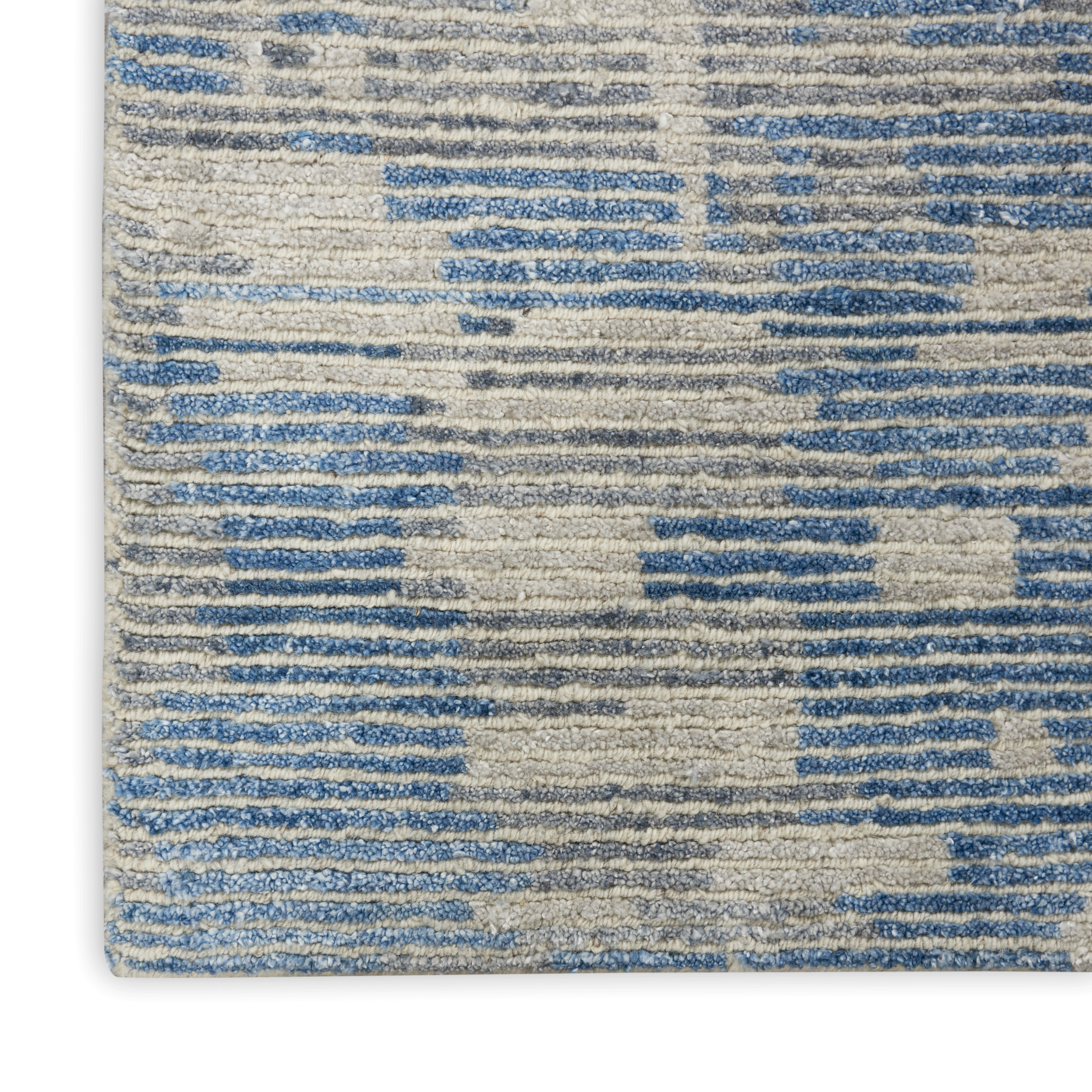 Nourison Ellora 8'6" x 11'6" Blue Modern Indoor Rug