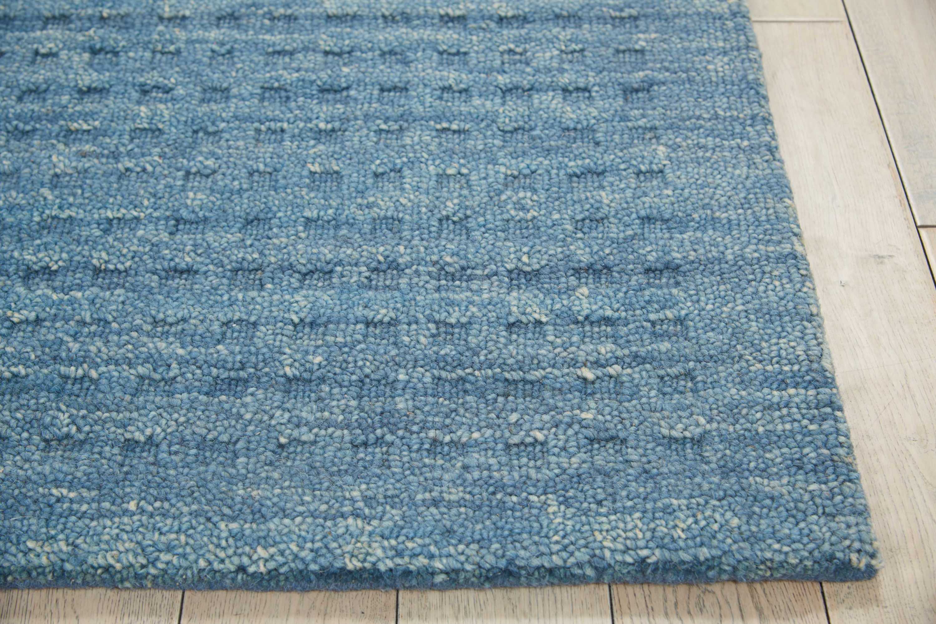 Nourison Marana 5' x 7'6" Denim Contemporary Indoor Rug