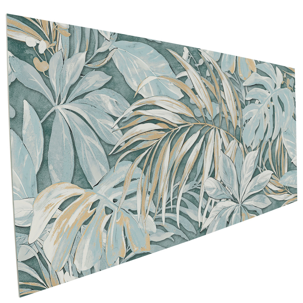Parete Tropici Blue 23-1/2 in. x 47 in. Porcelain Floor and Wall Tile
