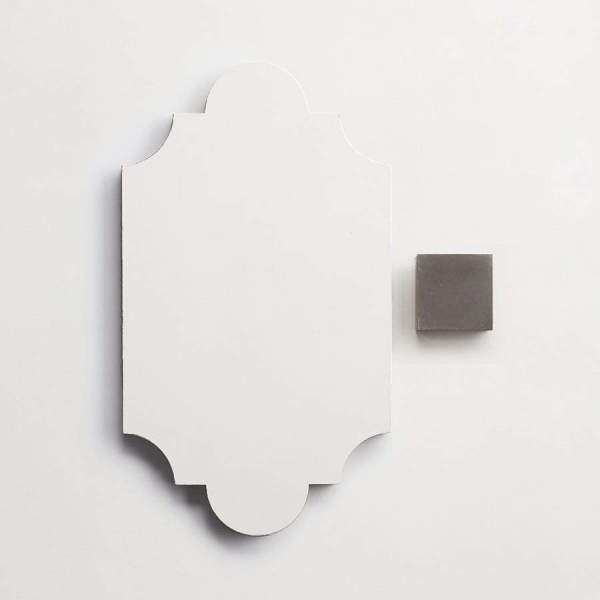 cement: pavimenti act I | magic lantern large | matte | charcoal | sample 
