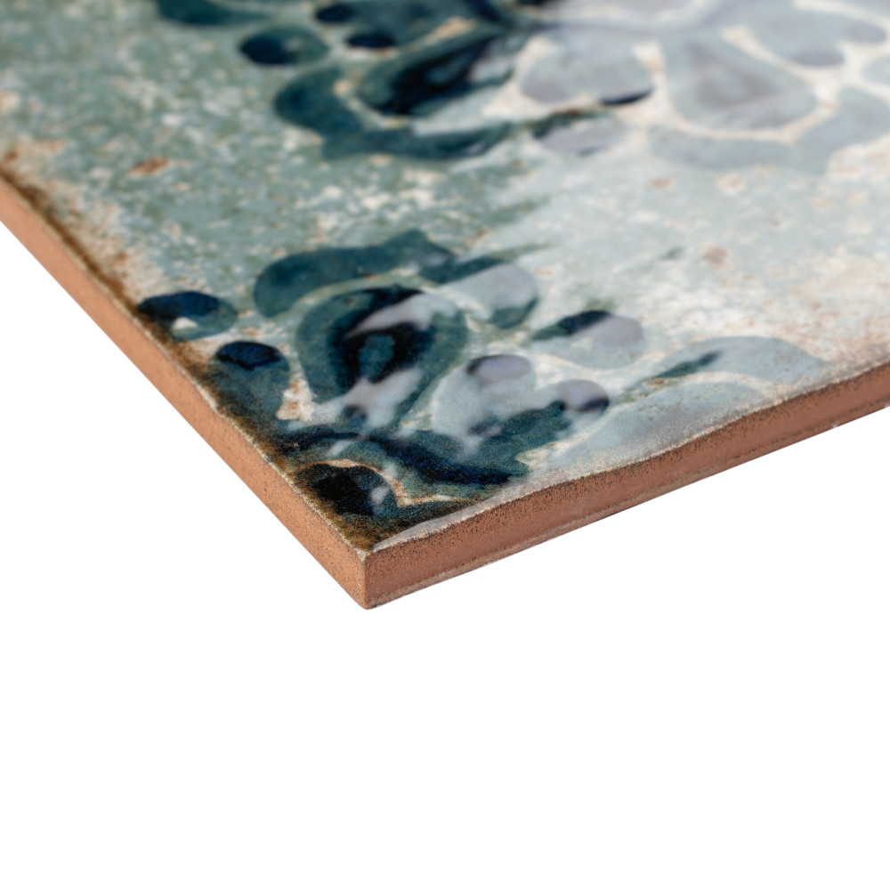 Livorno Decor Vechio 7-7/8 in. x 7-7/8 in. Ceramic Wall Tile