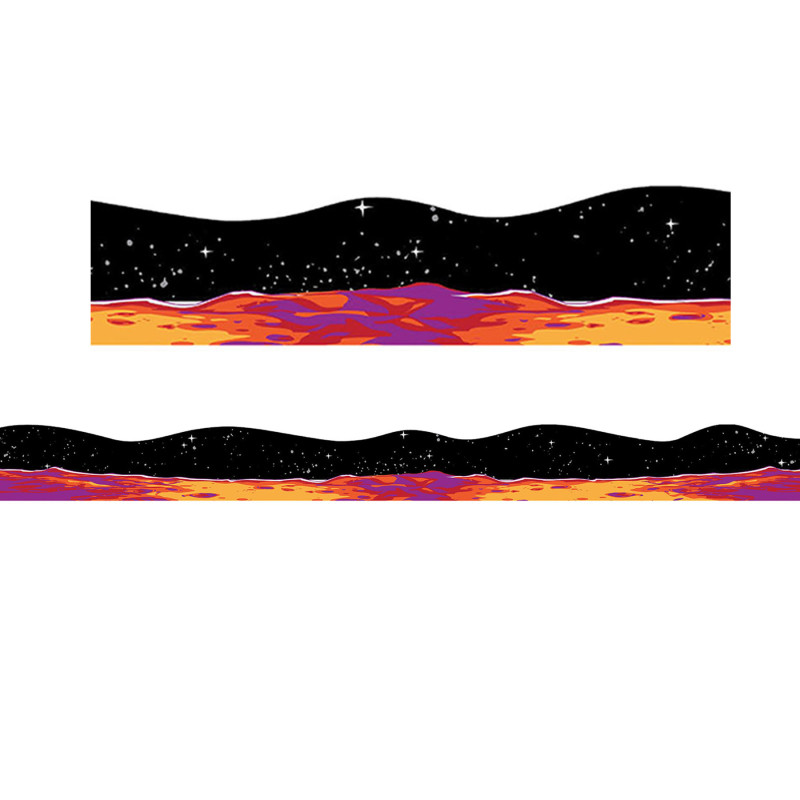 Mission to Explore Planet Extra Wide Classroom Border Trim, 12 Strips