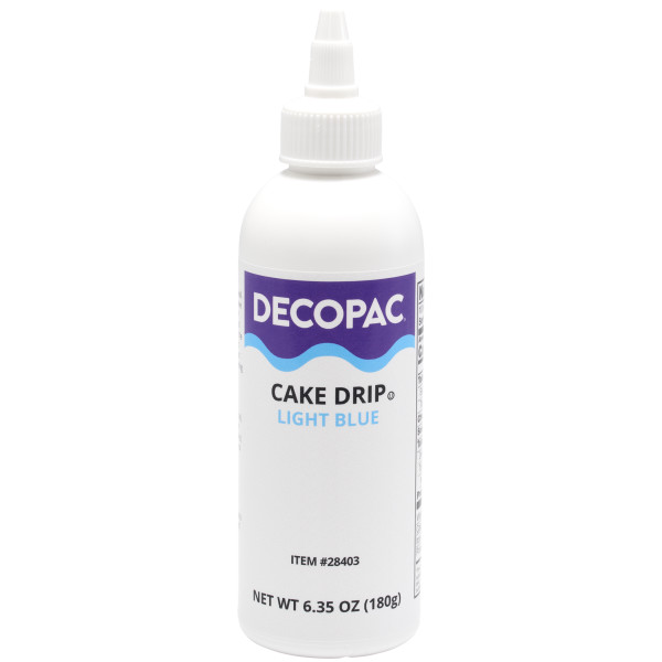 Light Blue - Red 3 Free Cake Drip