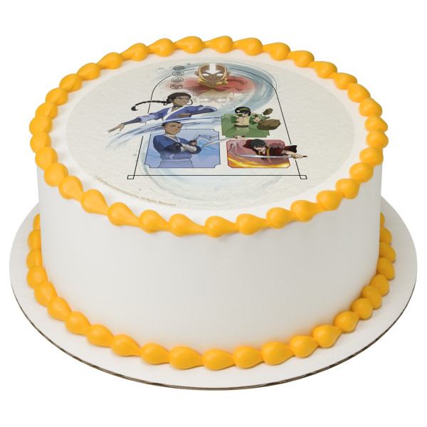 Avatar: The Last Airbender Team Avatar PhotoCake® Edible Image®
