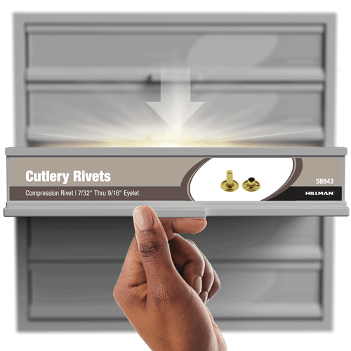 Compression Cutlery Rivets Assortment (7/32