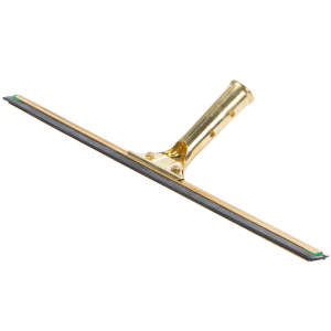 Unger, GoldenClip Complete Brass, 16", Brass, Rubber Squeegee