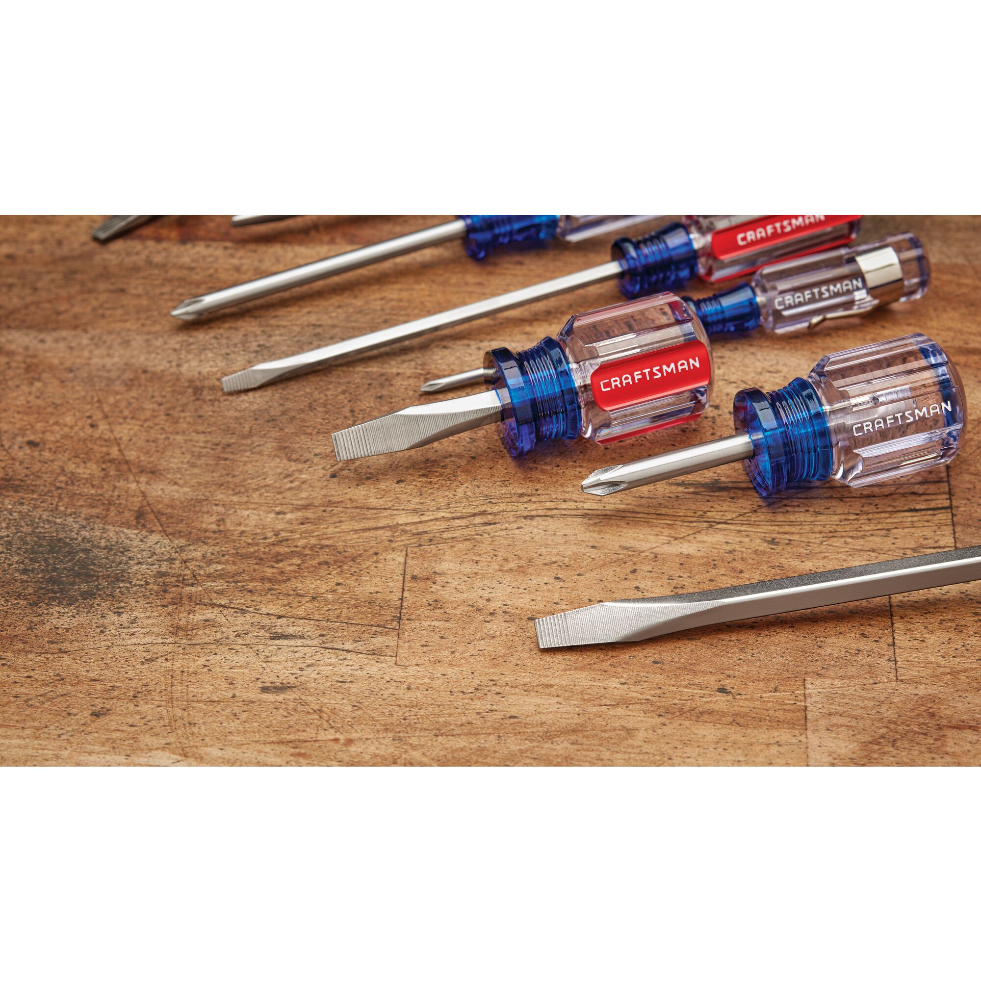 View of CRAFTSMAN Screwdrivers: Acetate highlighting product features