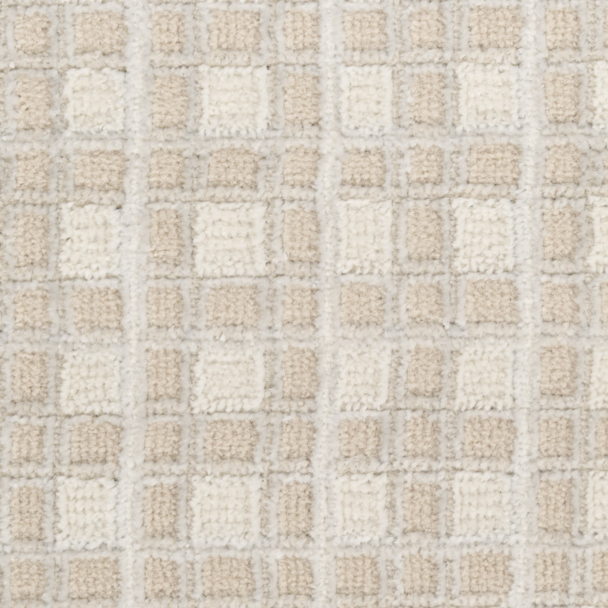 Nourison Nordic 4' x 6' Beige Modern Indoor Rug
