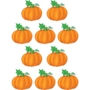 Pumpkins Accents, Pack of 30