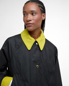 Wachsjacke Icons Modern Beadnell Black/Classic
