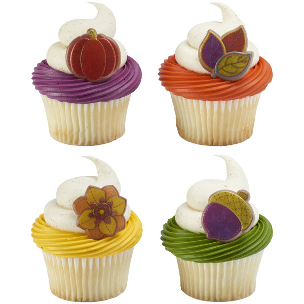 Harvest of Hues Cupcake Rings