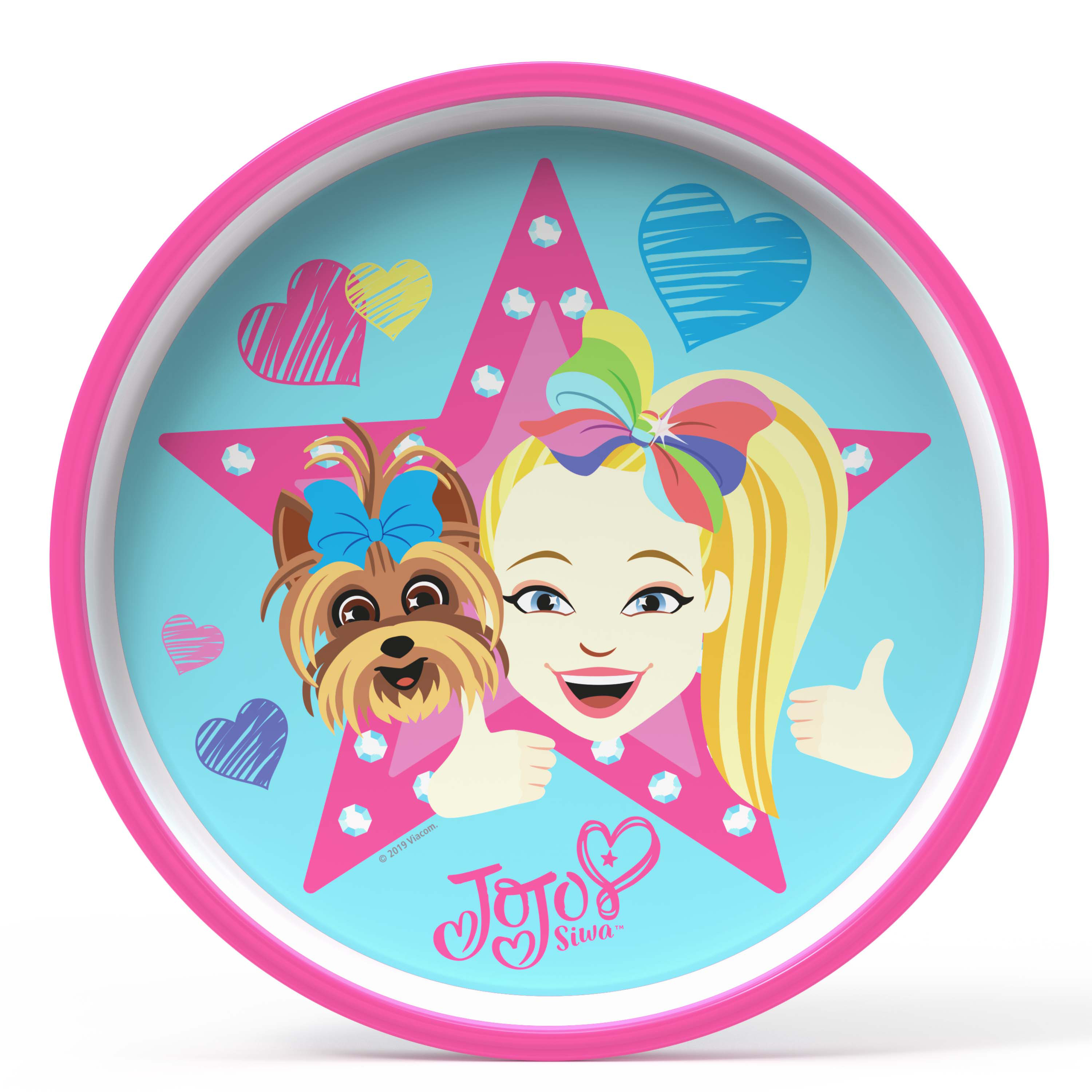 JoJo Siwa Dinnerware Set, Jojo & BowBow, 5-piece set slideshow image 5 JoJo Siwa Dinnerware Set, Jojo & BowBow, 5-piece set slideshow image 5