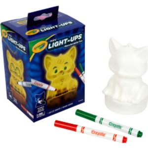Mini Light-Ups Fox Recolorable Toy Kit