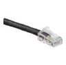Copper Patch Cables, 15 ft., Black, 8 Position Modular Plug, Cat 6
