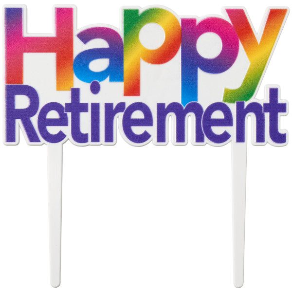 Happy Retirement Vertical Layon