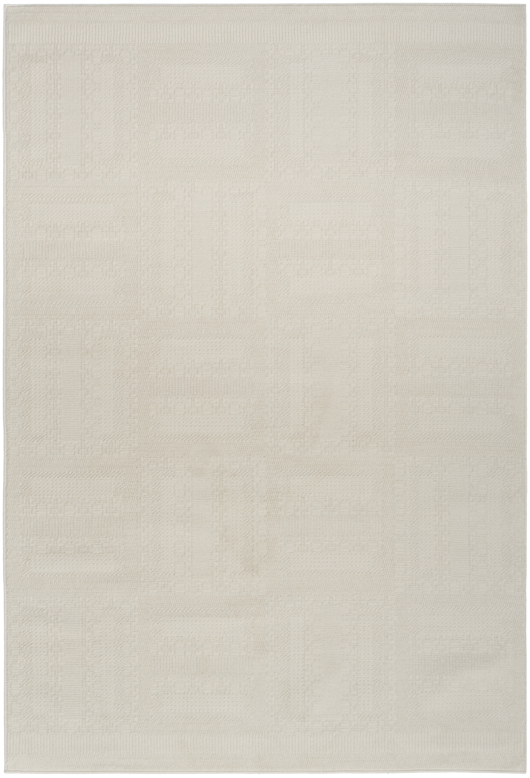Nourison Nordic 4' x 6' Ivory Modern Indoor Rug
