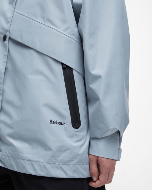 Naomi Waterproof Jacket Ice Blue