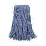 Boardwalk, Standard Synthetic Cut-End Wet Mop Head with 1" Headband, #24, Blue