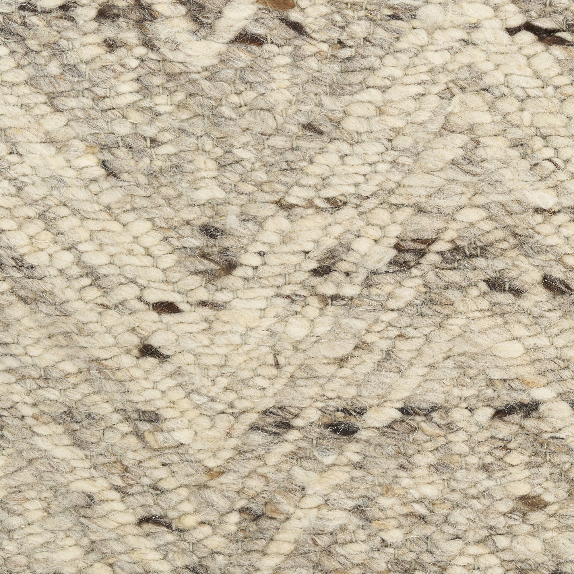 DKNY Pure Purl 9'9" x 13'9" Grey Ivory Modern Indoor Rug