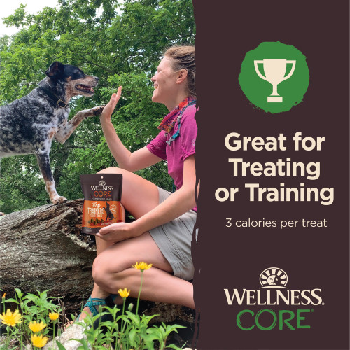 The benifts of Wellness CORE Tiny Trainers Tender Treats Lamb