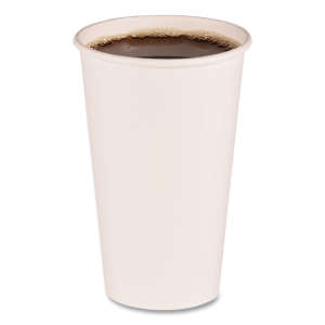 Boardwalk, Paper Hot Cups, 16 oz, White