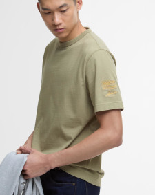 Steve McQueen Rickman T-Shirt Bleached Olive