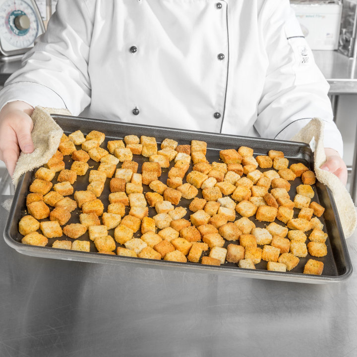 Half-size Wear-Ever® aluminum sheet pan with nonstick coating