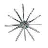 16-inch stainless steel French whip with nylon handle