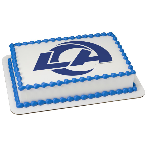 NFL Los Angeles Rams PhotoCake® Edible Image®