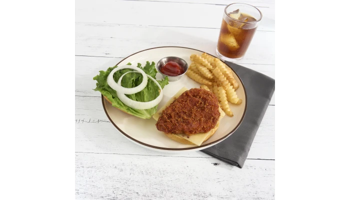 Tyson Red Label® Fully Cooked Breaded Authentically Crispy Spicy Chicken Breast Filets, 5.2 oz._image_1