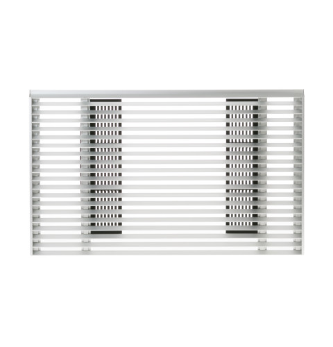 Architectural aluminum louvered extruded grille (J series)