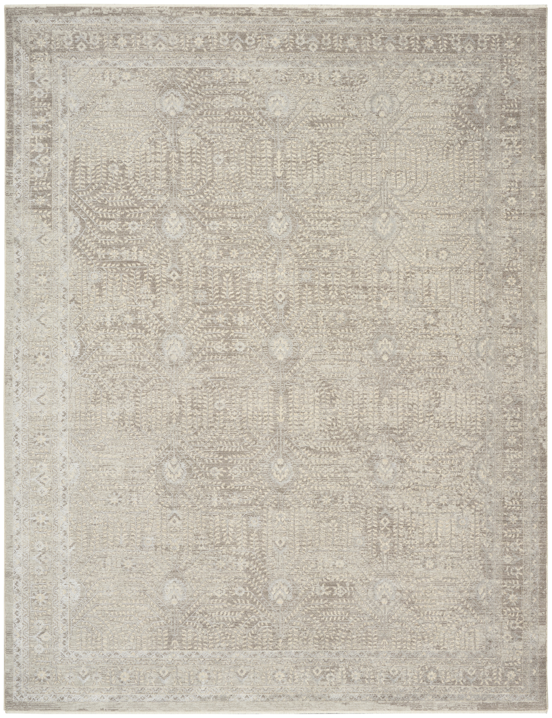 Nourison Sultana 7'10" x 10'2" Beige Vintage Indoor Rug