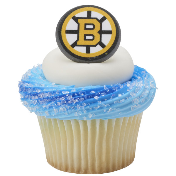 NHL® Team Puck Cupcake Rings