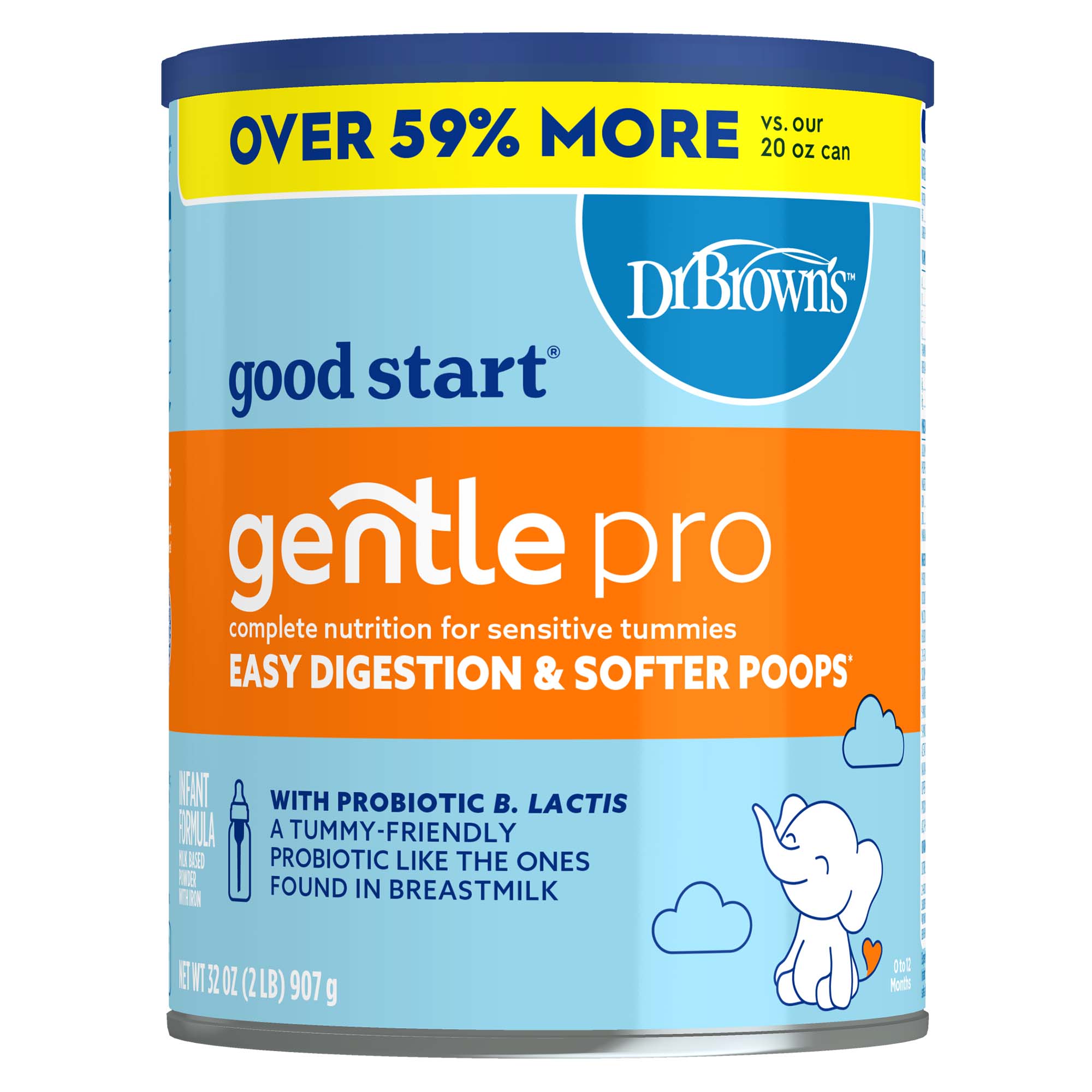 Perrigo Direct Inc FORMULA, GOODSTART PDR GENTLEPRO INF 32OZ (4/CS)