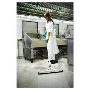 Unger, SmartFit WaterWand Heavy Duty, 22", Black, Rubber Squeegee