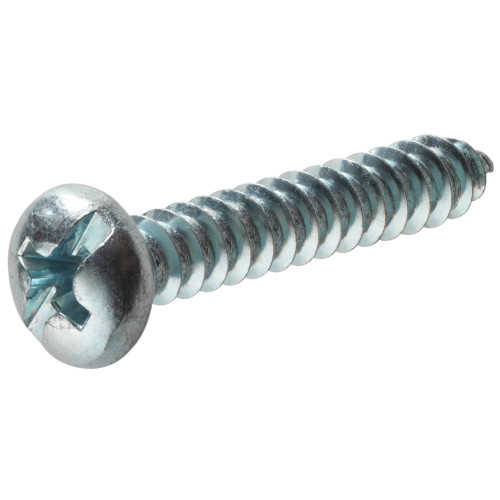 Zinc Pan Head Combination Drive Sheet Metal Screw #8 x 2-1/2