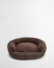 Snuggle Dog Bed 30" Classic Tartan