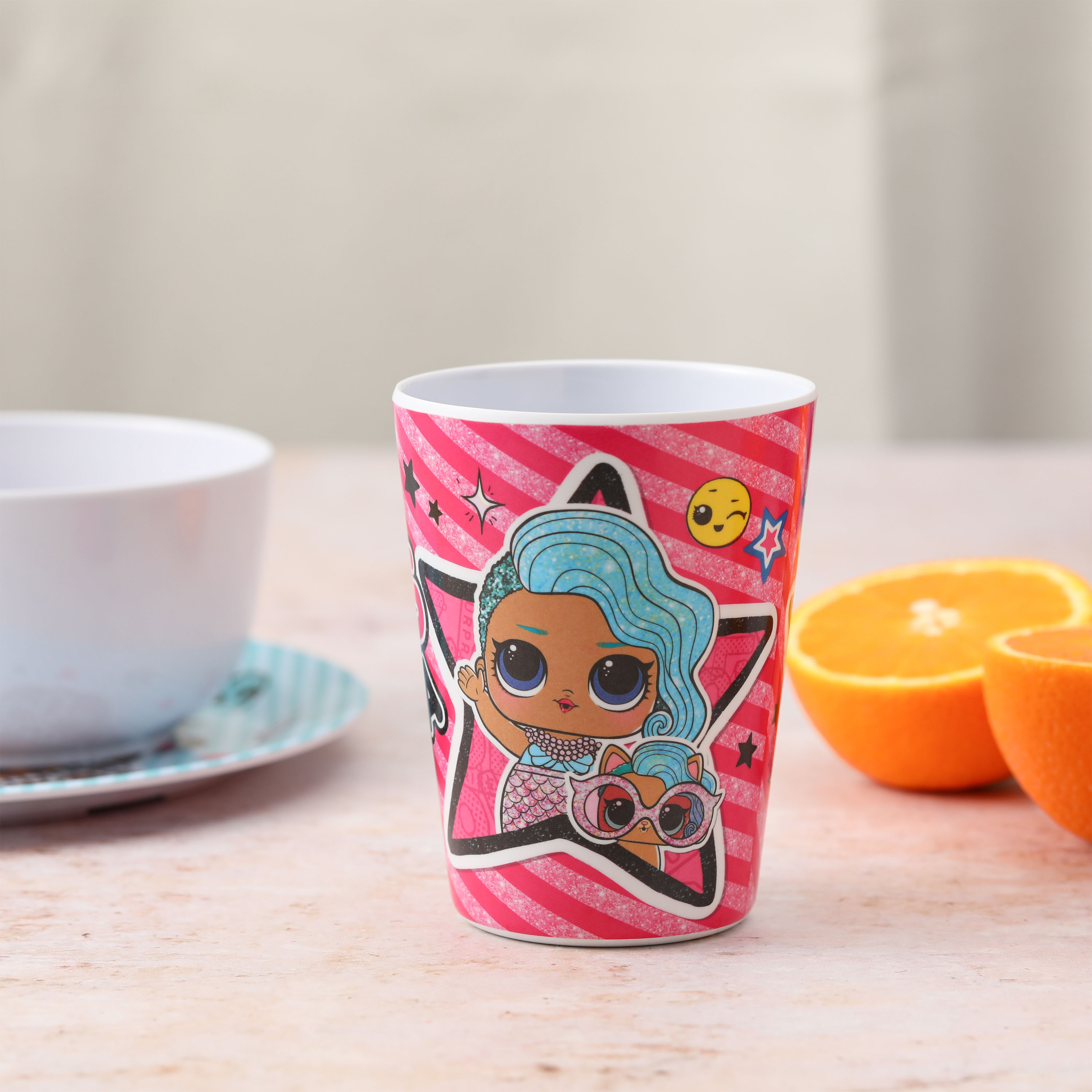 LOL Surprise Kid’s Dinnerware Set, Glitter Babies, 3-piece set slideshow image 11 LOL Surprise Kid’s Dinnerware Set, Glitter Babies, 3-piece set slideshow image 11