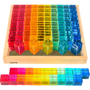 Gem Cube Mirror Tray