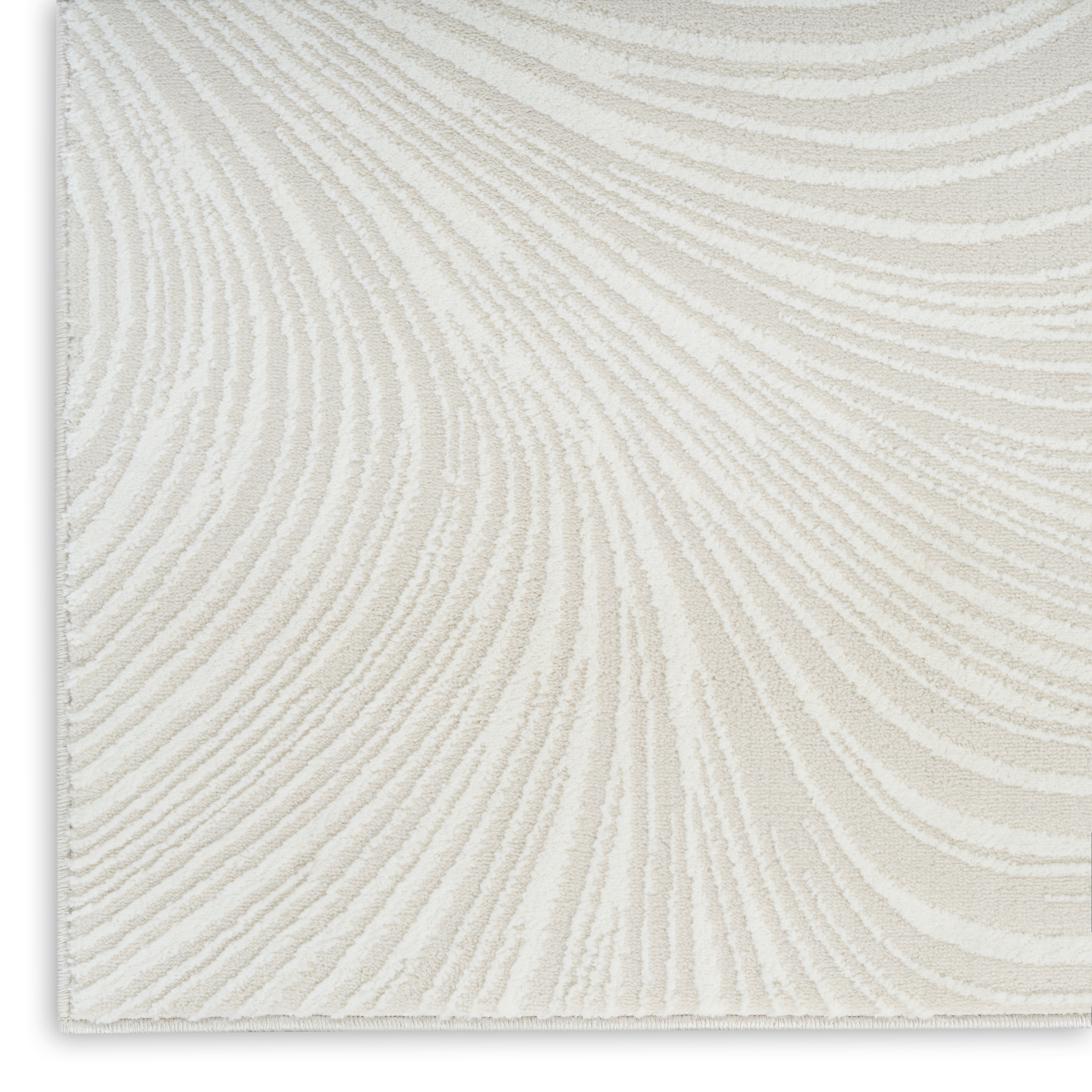 DKNY Central Park West 5'3" x 7'3" Ivory Modern Indoor Rug