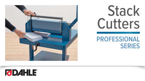 <big><strong>Dahle Stack Cutters</strong></big><br>Professional Series