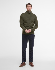 Nelson Essential Half-Zip Jumper Seaweed