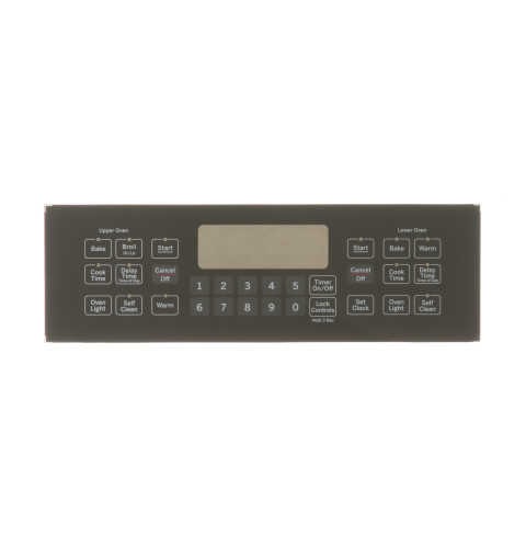 RANGE CONTROL PANEL - BLACK