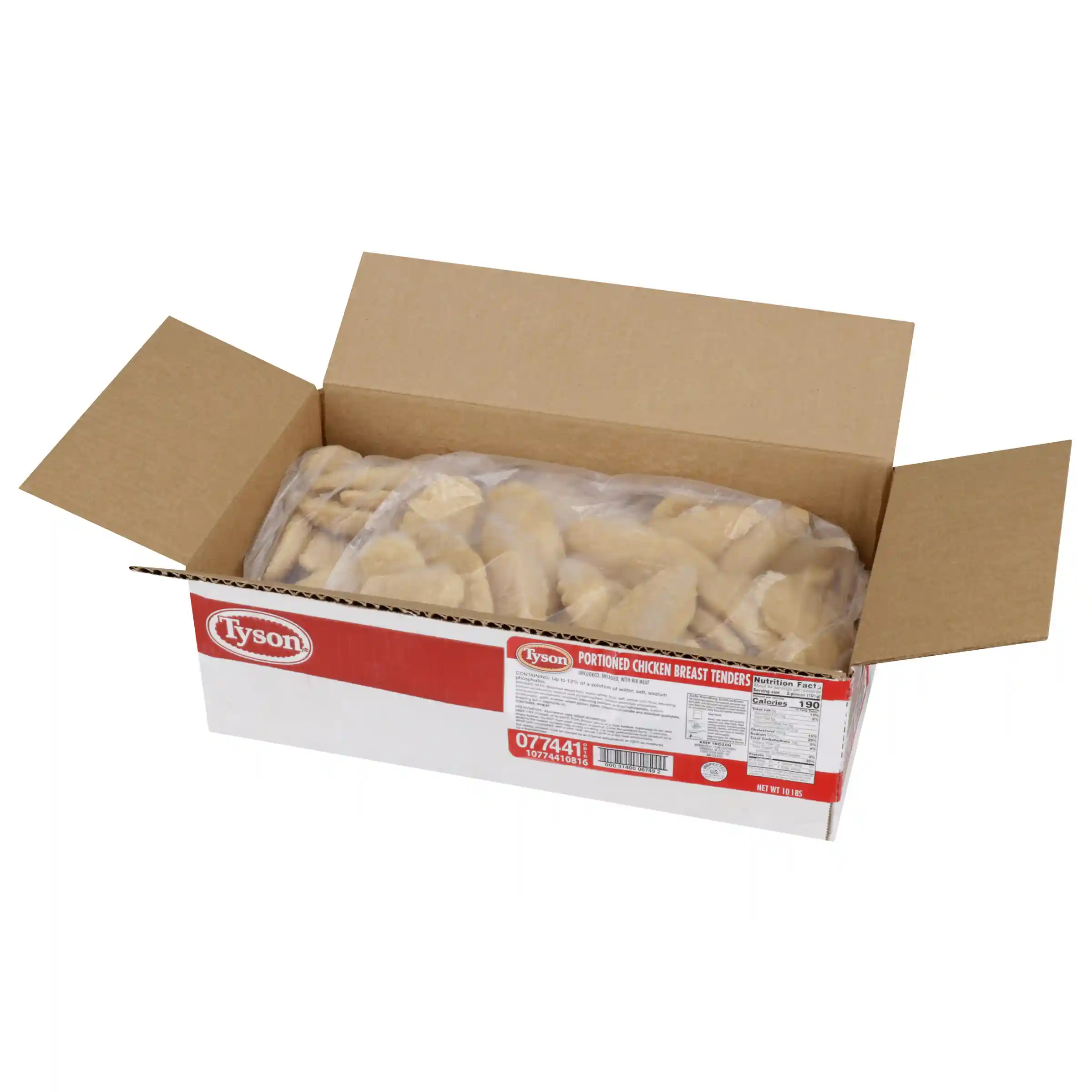 Tyson® Uncooked Portioned Breaded Chicken Breast Tenders_image_4
