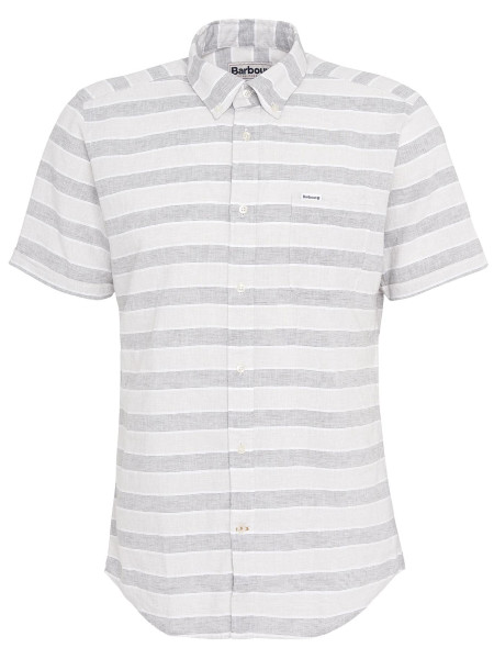 Somerby Striped Tailored Short-Sleeved Shirt Somerby Striped Tailored Short-Sleeved Shirt