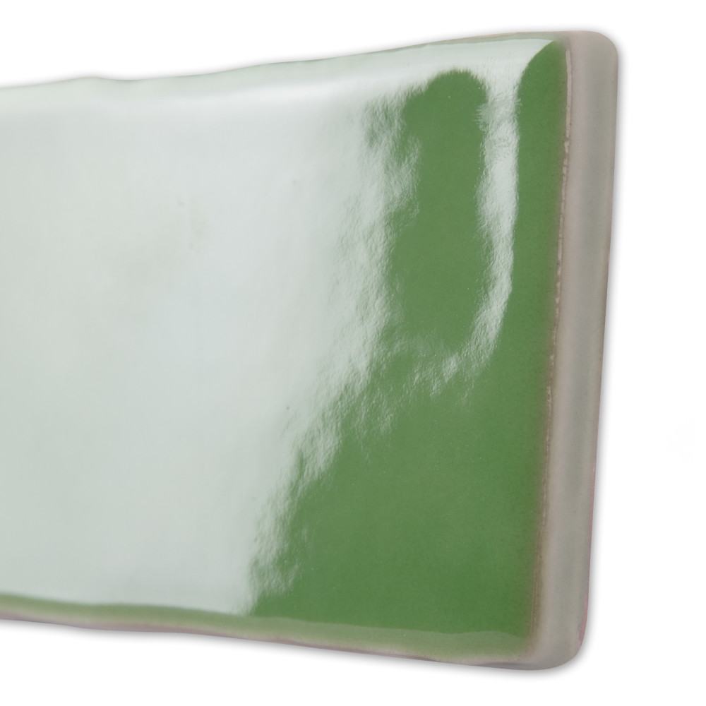 Viva Aloe 3 in. x 6 in. Ceramic Wall Tile